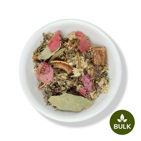 Lung Tea Blend "Bronquios" (Eucalyptus Leaves, Palo Mulato, Poleo, Gordolobo, Bugambilia) - 10 lbs.