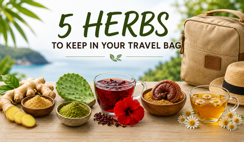 5 Herbs to Keep in Your Travel Bag for Summer Adventures