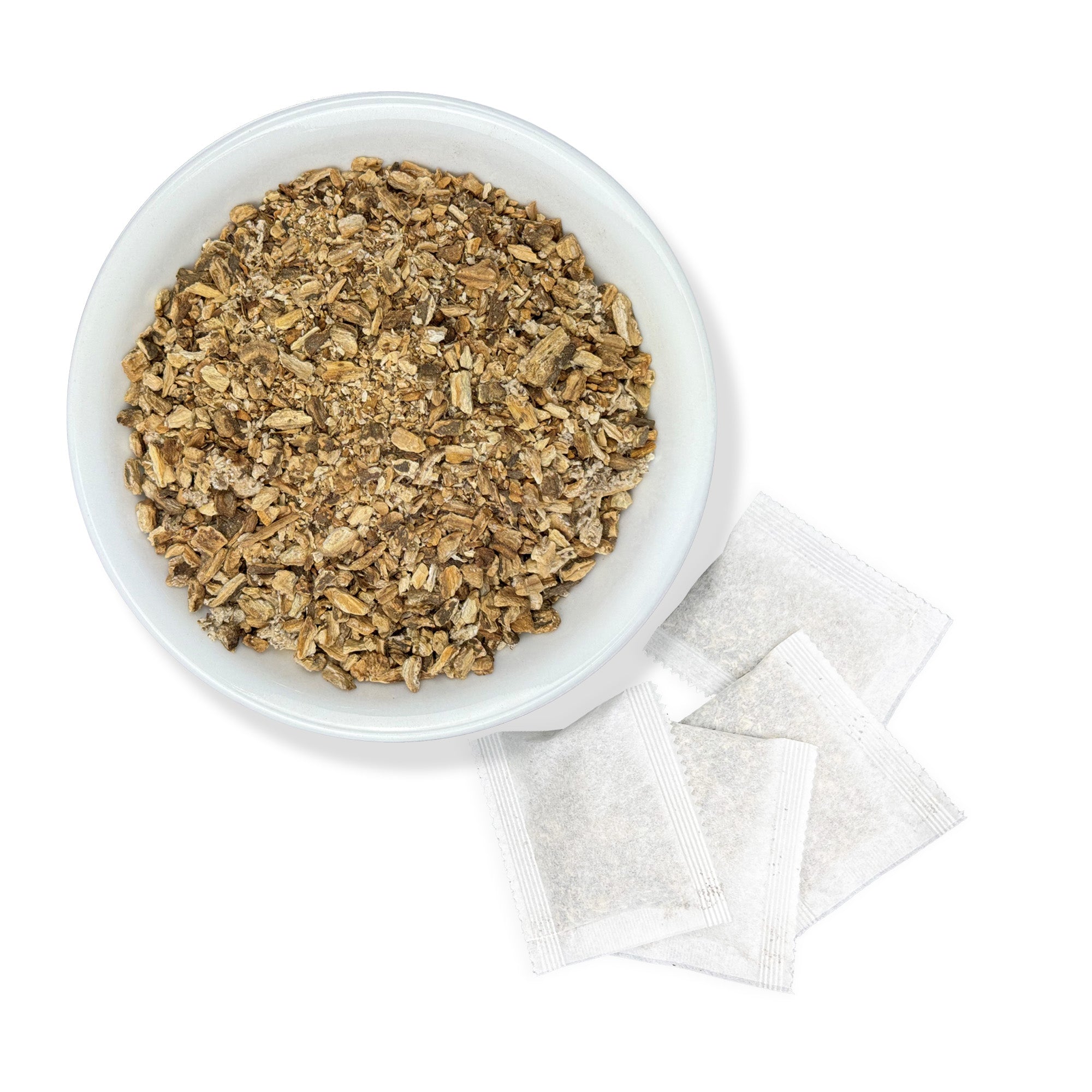 Burdock Root Tea Bags - Evergreen Herbs Inc.