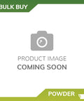 Placeholder image with text indicating 'PRODUCT IMAGE COMING SOON' and a label for 'BULK POWDER'.