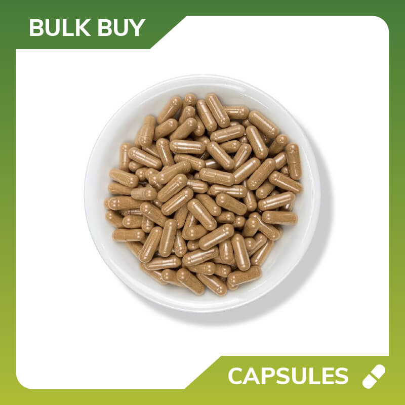Sarsaparilla Root Capsules - 1,800 count (Size 0 Capsule - 450 mg. Each)