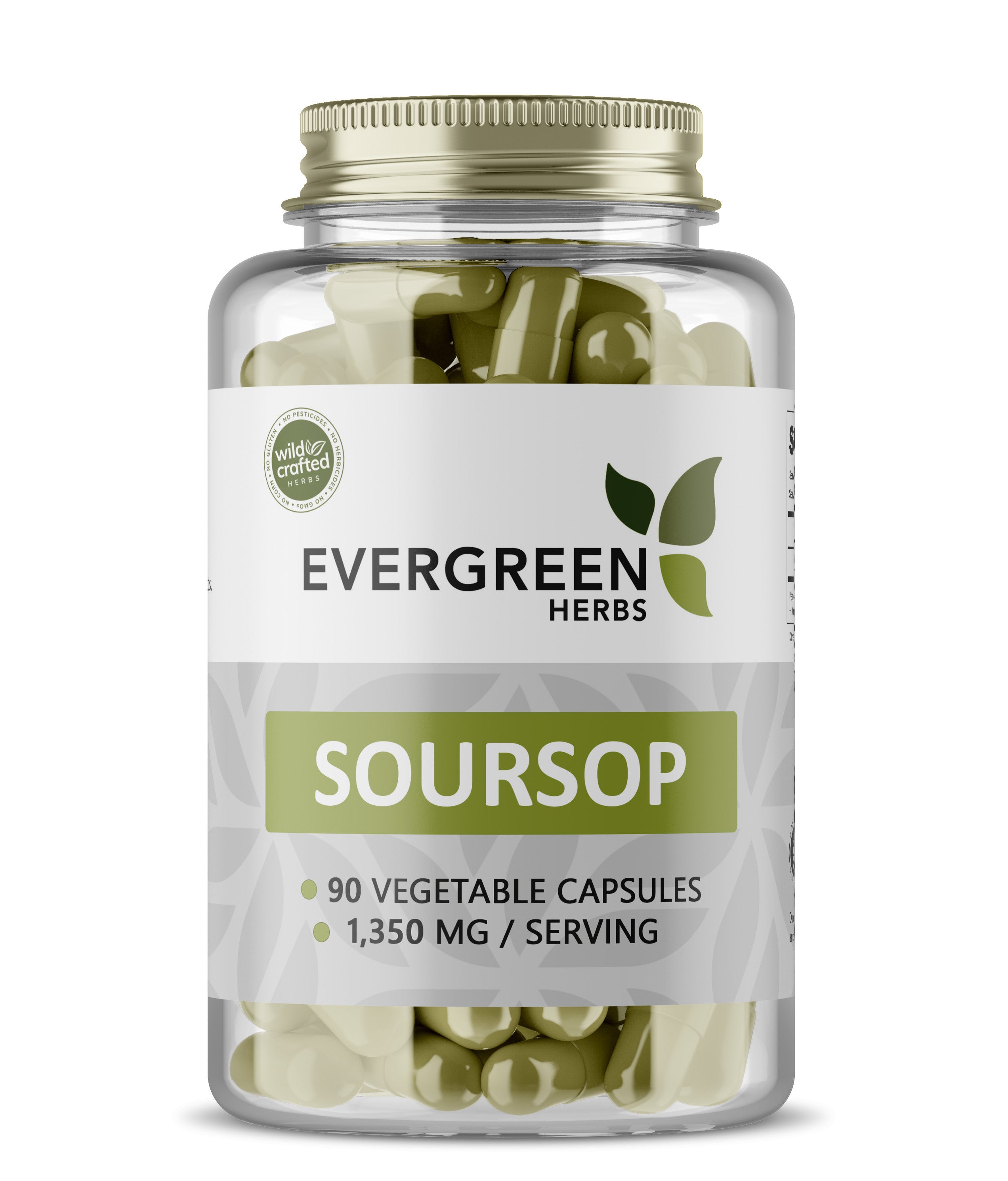 capsule herbicide Soursop Leaf Capsules: 450mg of Pure Extract Power