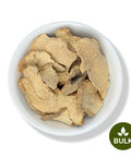 A bowl of dried Wereke roots against a white background with a 'BULK' label in the lower right corner.