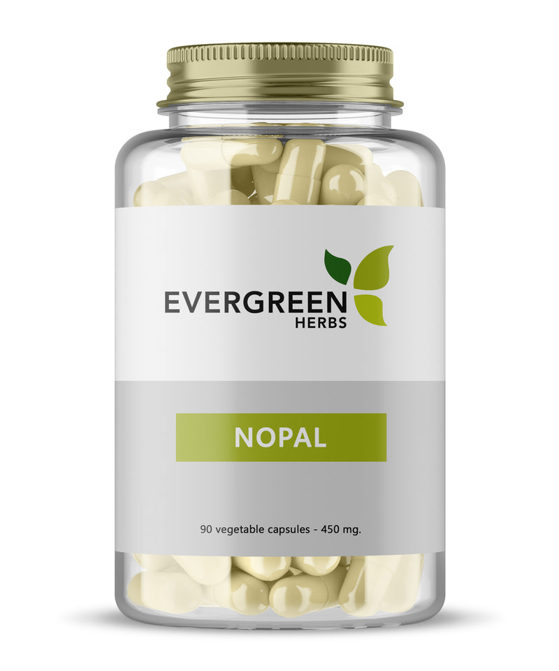 Nopal Capsules - 90 Capsules - 450 mg.