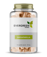 Sarsaparilla Capsules - 90 Capsules - 450 mg.