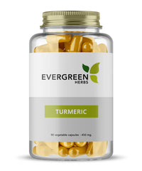 Turmeric Capsules - 90 Capsules - 450 mg.